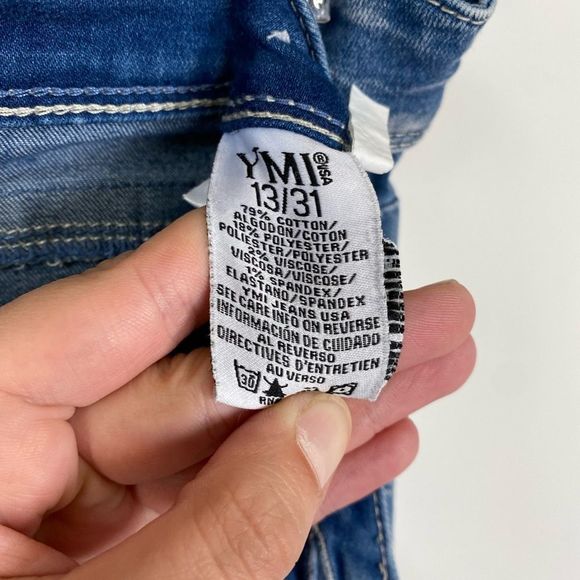 YMI Cropped Jeans Sz 31 - Picture 12 of 14